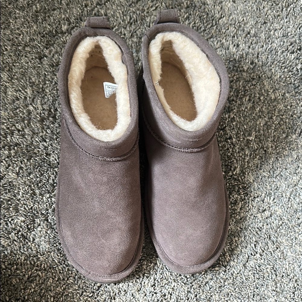 Bearpaw Suede Ankle Boots